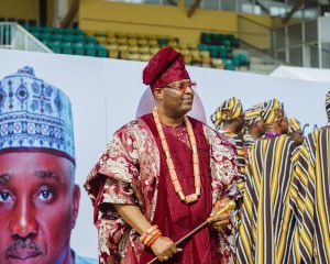 AARE ADETOLA EMMANUELKING SHINES BRIGHT AS THE REMO DAY "MAN OF STEEZE"