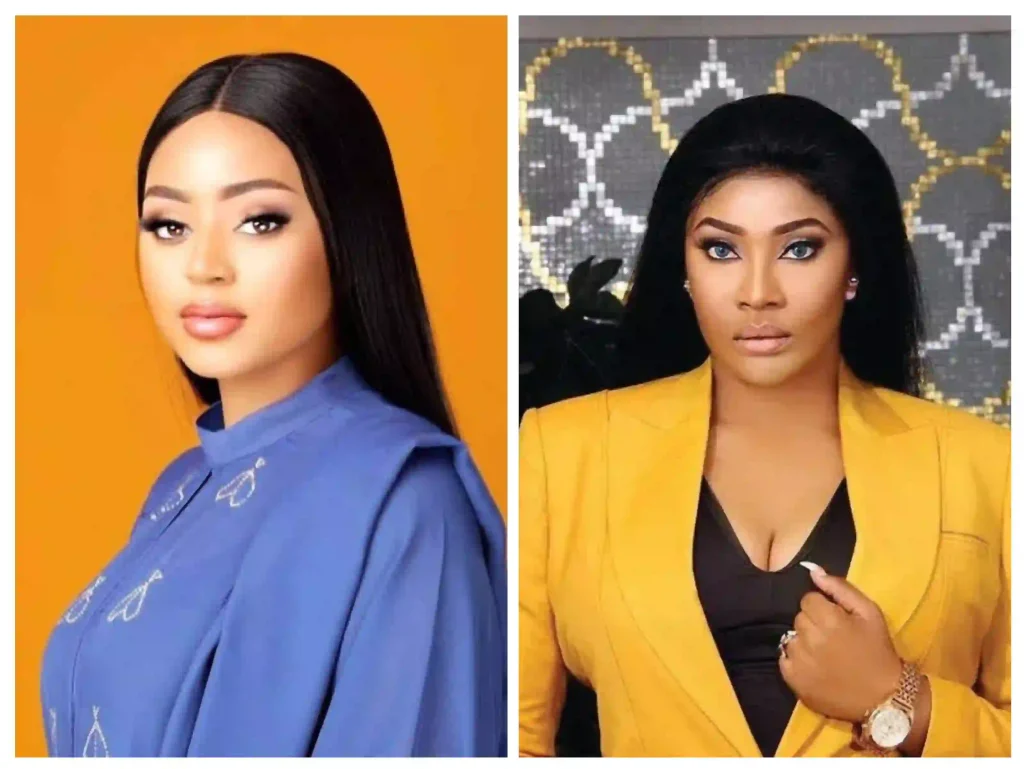 Seeing Regina Daniels Go Through Difficult Times Is Heartbreaking – Angela Okorie Angela Okorie and Regina Daniels