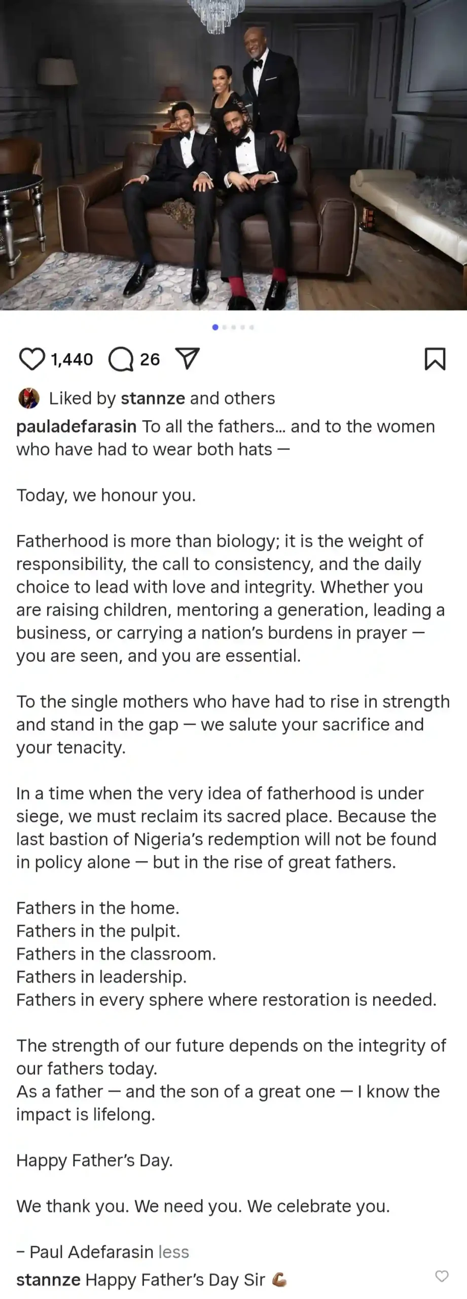 Pastor Paul Adefarasin 