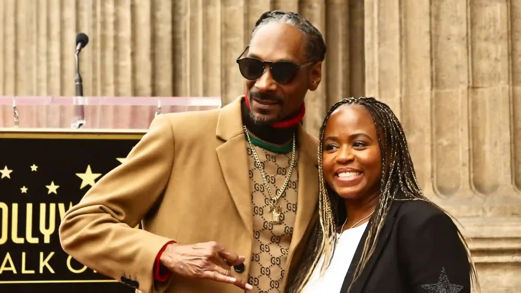 Snoop Dogg and his wife