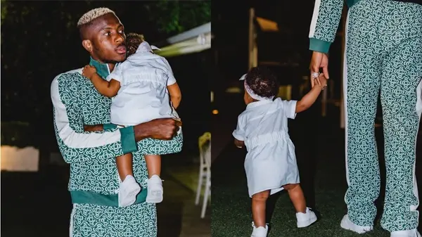 “Watching You Grow Has Been A Magical Experience” – Osimhen Celebrates His Daughter’s 3rd Birthday Osimhen and his daughter
