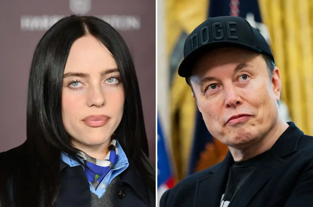 Billie Eilish and Elon Musk
