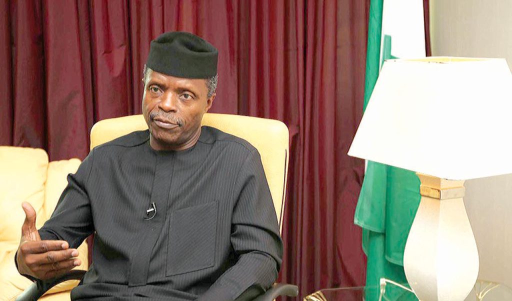 GDP Growth Doesn’t Translate To High Quality Of Life For Africans – Osinbajo Yemi Osinbajo