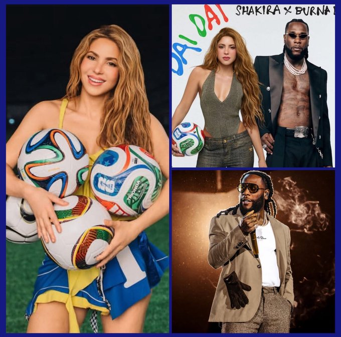 Shakira, Burna Boy Ignite 2026 World Cup Opening Ceremony With “Dai Dai” Anthem Shakira, Burna Boy Ignite 2026 World Cup Opening Ceremony With “Dai Dai” Anthem