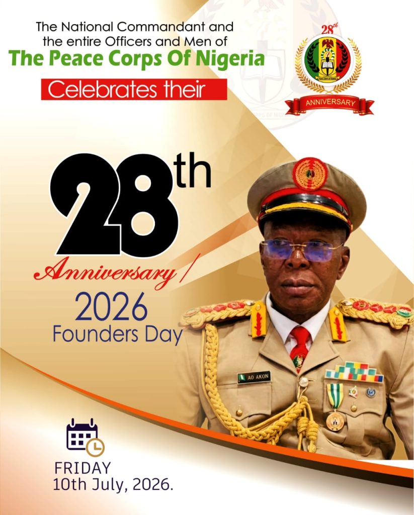 Peace Corps of Nigeria Marks 28th Anniversary, Lagos Command Celebrates National Commandan