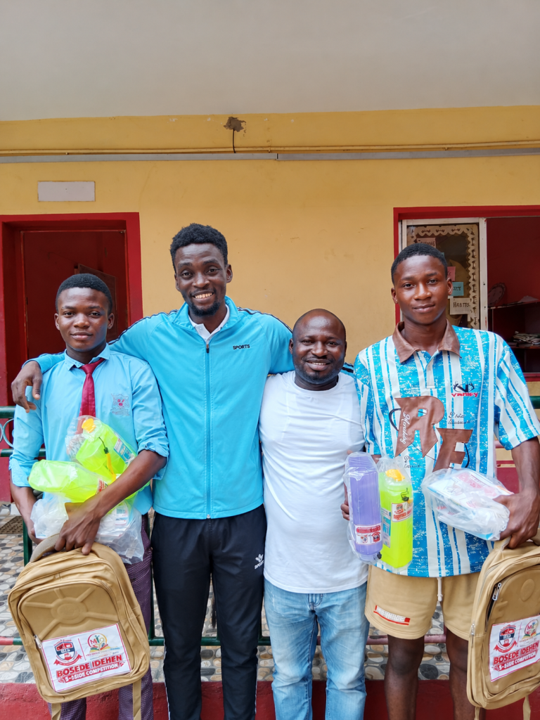 Maureen Idehen Ovabor Foundation Rewards Josab, God’s Merit School Football Champions