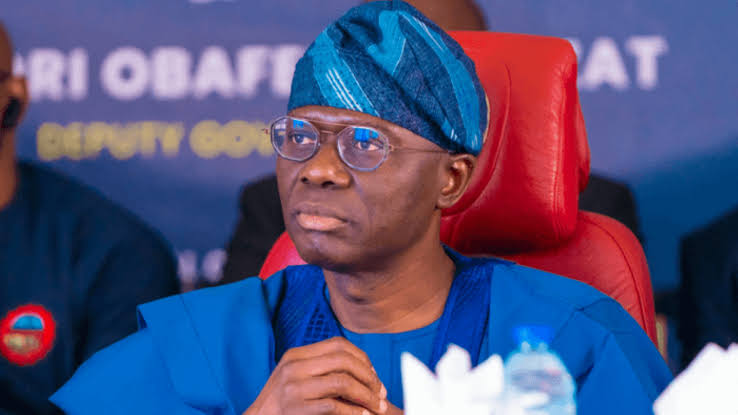 Lagos Governor Babajide Sanwo-Olu and Deputy Governor Obafemi Hamzat